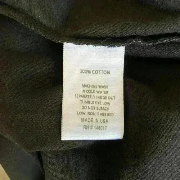 n: philanthropy Harlow Distressed BFF Tee 100% Cotton Black NWT Women size XS - Picture 4 of 4